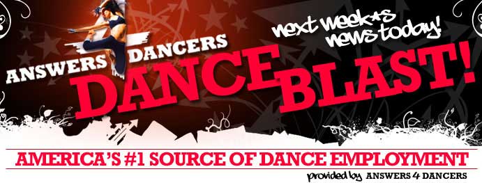 Answers4Dancers-NEXT WEEK's NEWS TODAY!